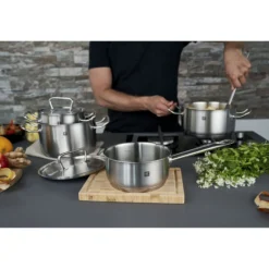 ZWILLING 4-pcs, Set de casseroles, Argent Sale