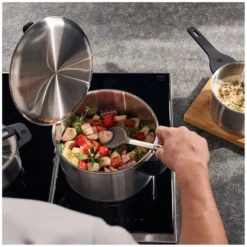 ZWILLING 5-pcs, Set de casseroles, Argent Outlet