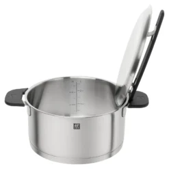 ZWILLING 5-pcs, Set de casseroles, Argent Outlet