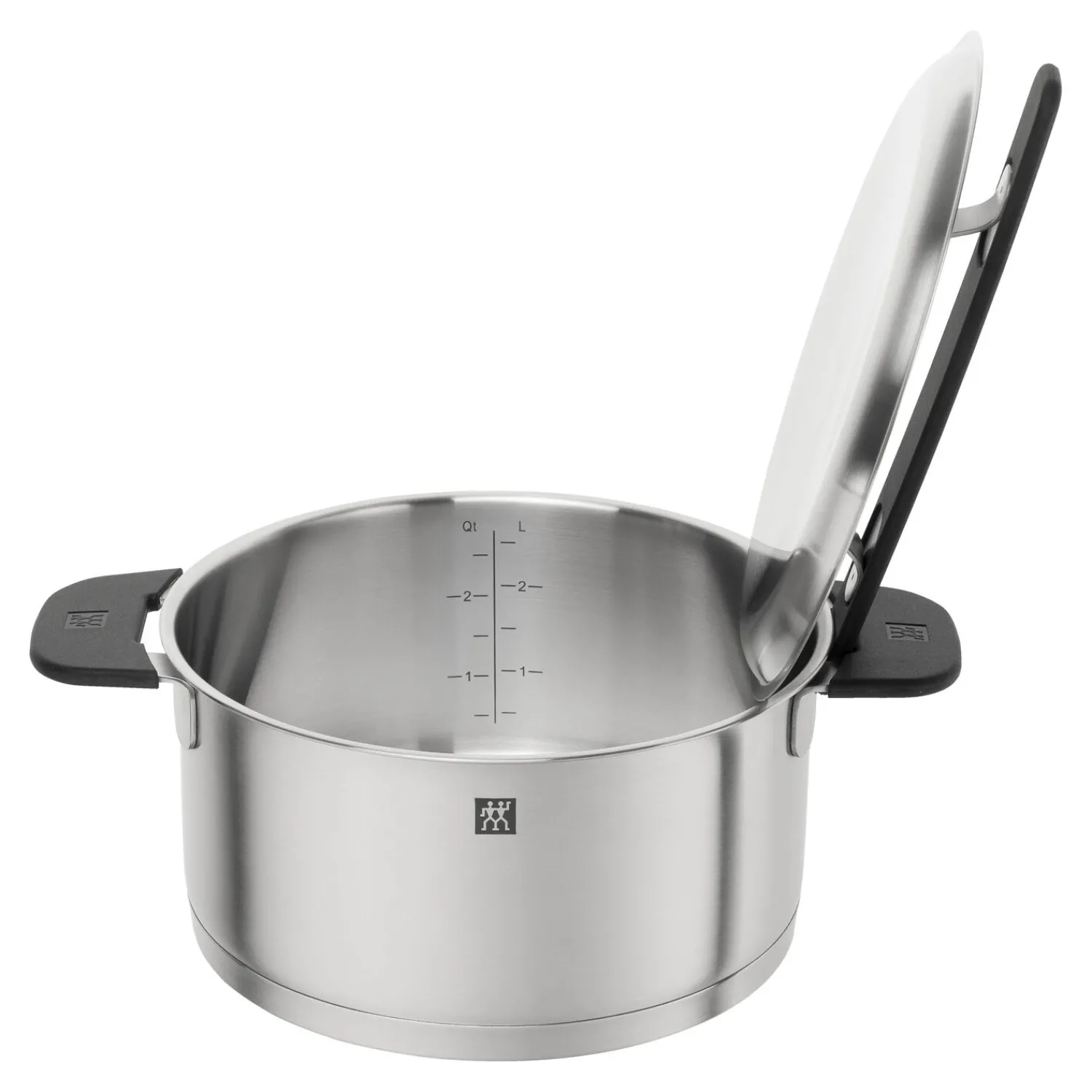 ZWILLING 5-pcs, Set de casseroles, Argent Outlet