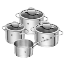 ZWILLING 4-pcs, Set de casseroles, Argent Hot