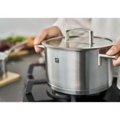 ZWILLING 5-pcs, Set de casseroles, Argent Hot
