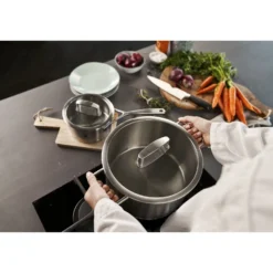 ZWILLING 5-pcs, Set de casseroles, Argent Hot
