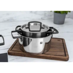 ZWILLING 5-pcs, Set de casseroles, Noir mat Best