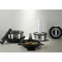 ZWILLING 4-pcs, Set de poêles, Noir mat Sale