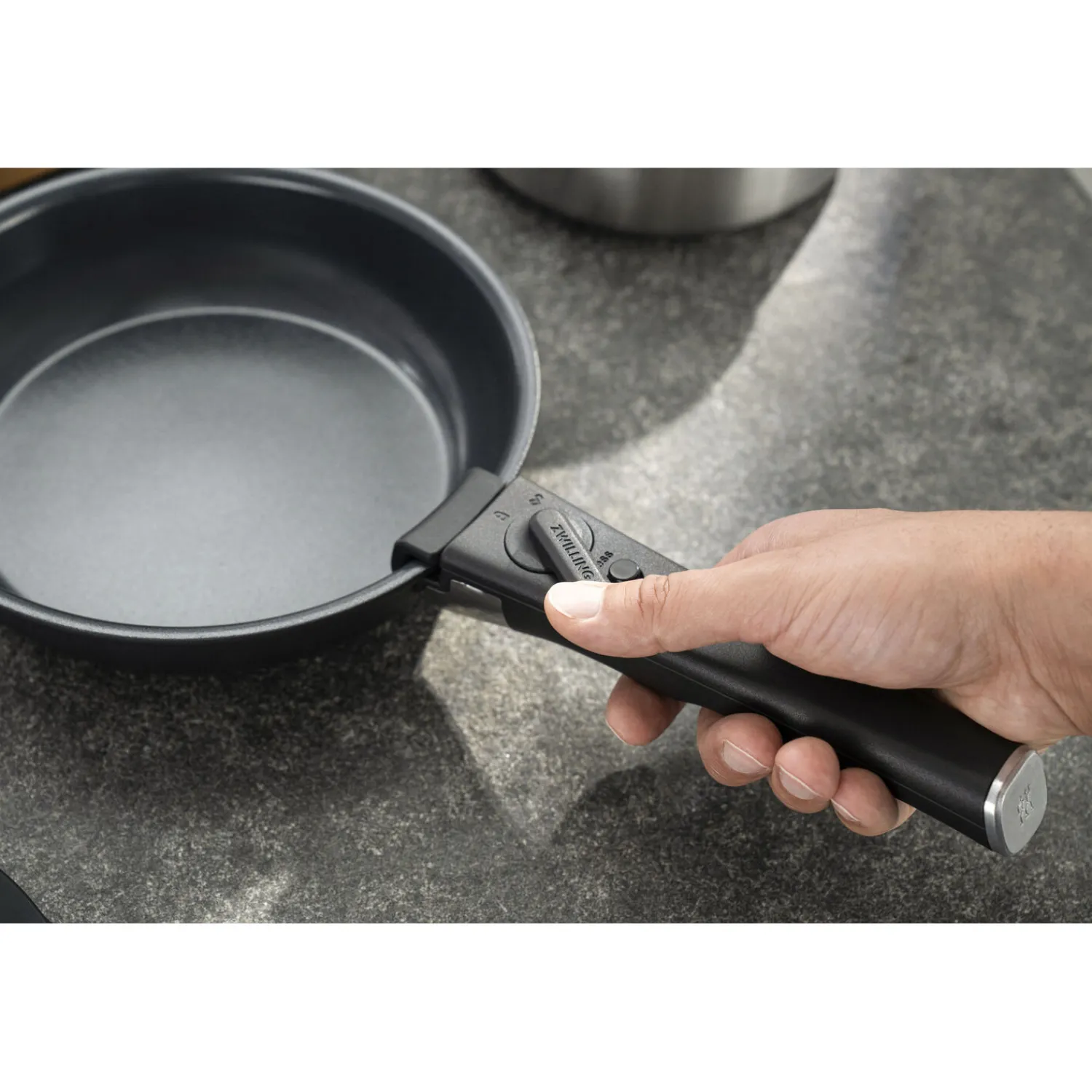 ZWILLING 4-pcs, Set de poêles, Noir mat Sale