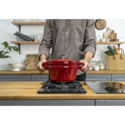 Staub 2-pcs, Set empilable, Cerise Sale