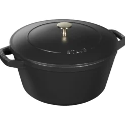 Staub 2-pcs, Set empilable, Noir mat New