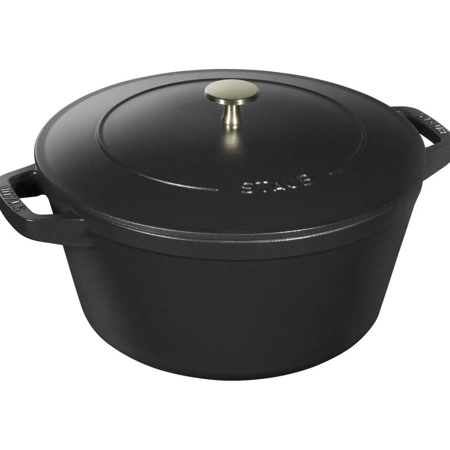 Staub 2-pcs, Set empilable, Noir mat New