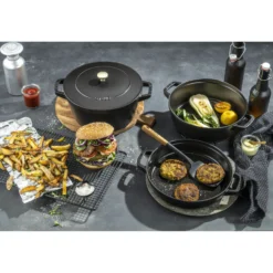 Staub 3-pcs, Set empilable, Noir mat Clearance