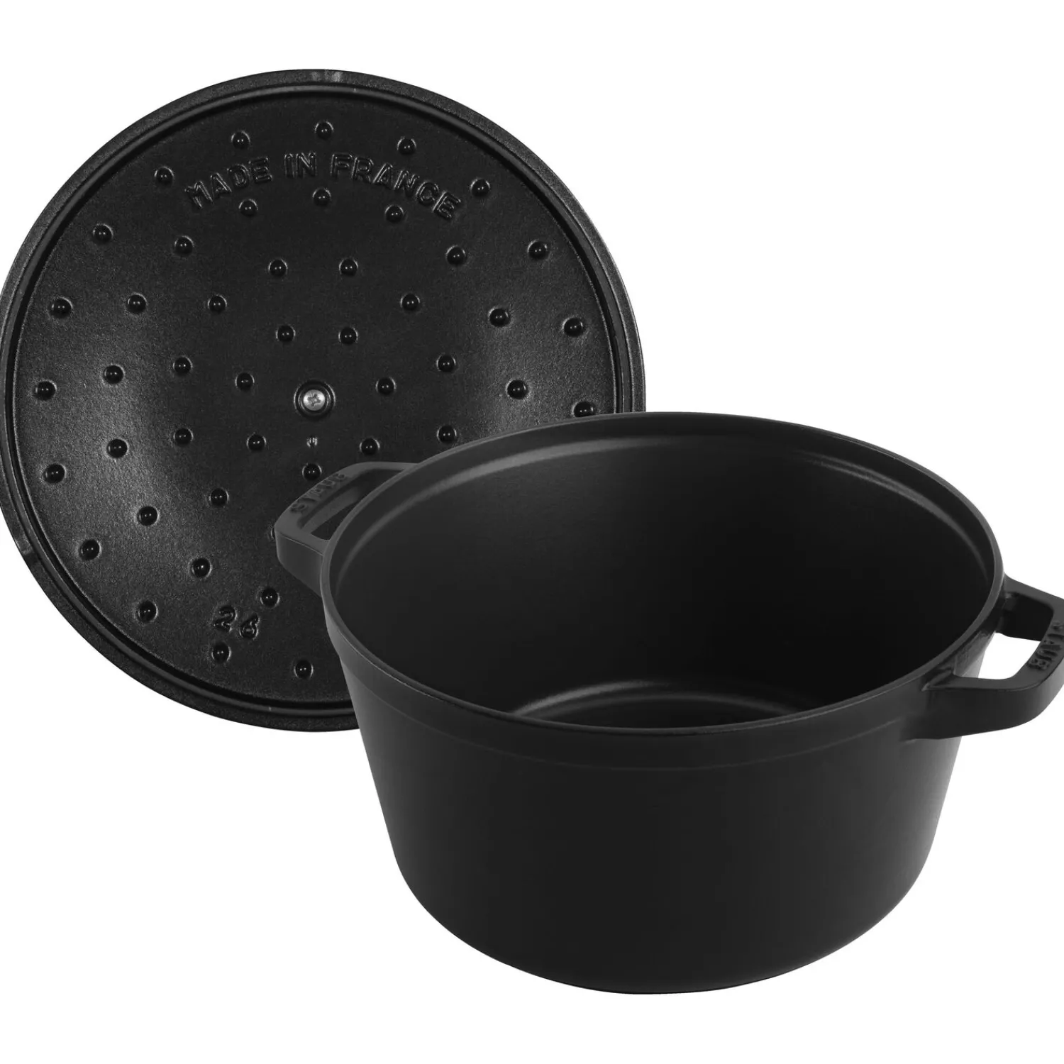 Staub 3-pcs, Set empilable, Noir mat Clearance