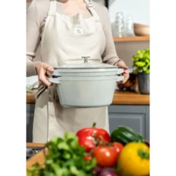 Staub 2-pcs, Set empilable, Truffe blanche Online