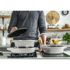 Staub 3-pcs, Set empilable, Truffe blanche Hot