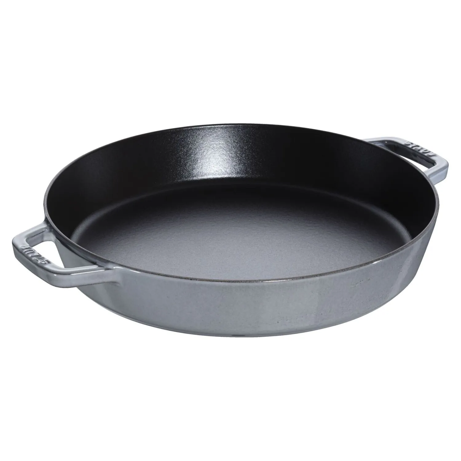 Staub Plat à paella 34 cm, Fonte, Gris graphite Sale