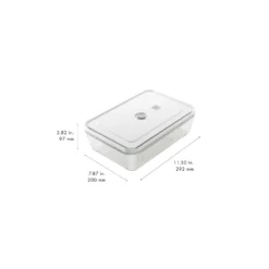 ZWILLING Plat sous vide, Verre, Gris Best