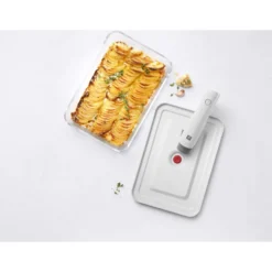 ZWILLING Plat sous vide, Verre, Rouge Sale