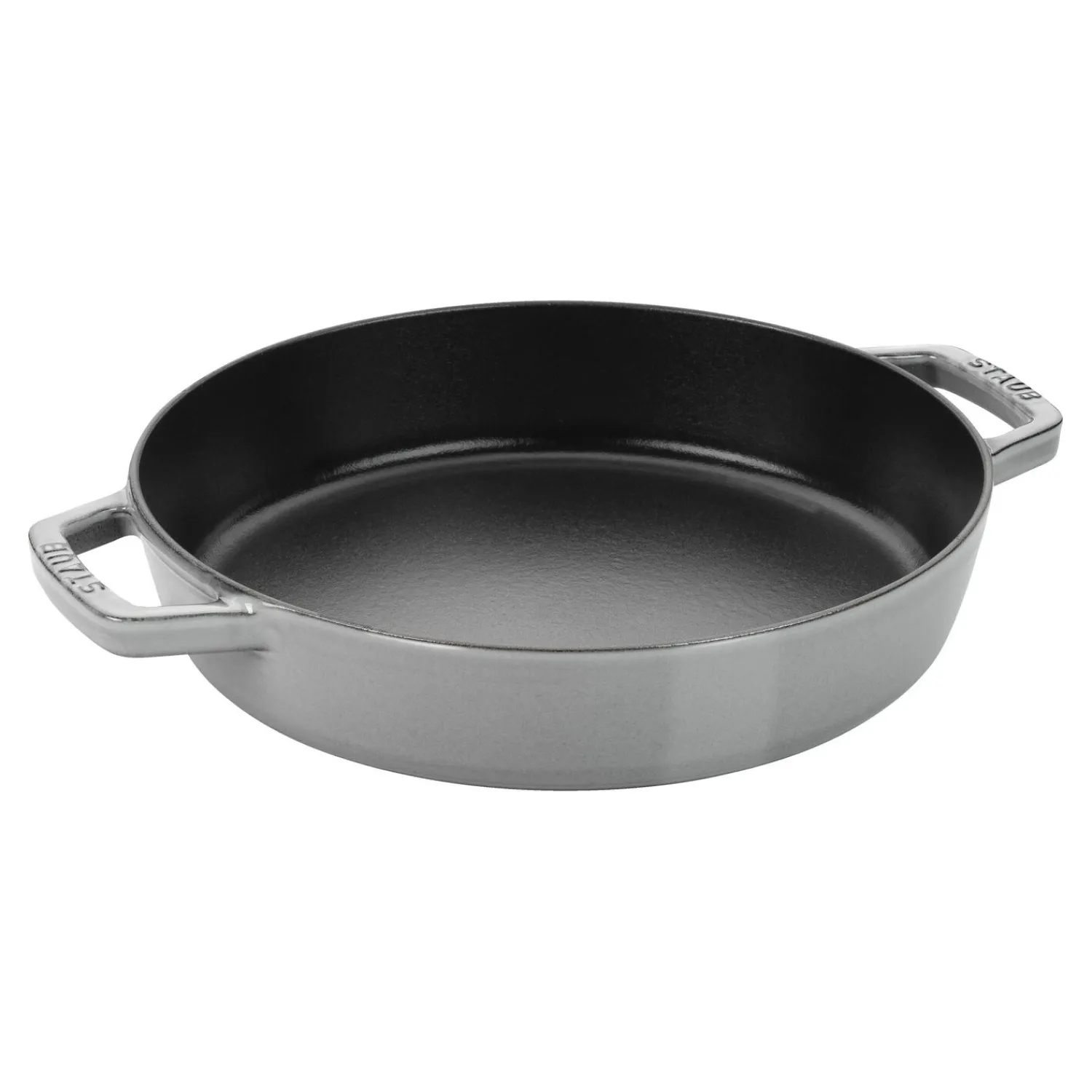 Staub Poêle avec 2 poignées 20 cm, Fonte, Gris graphite Online