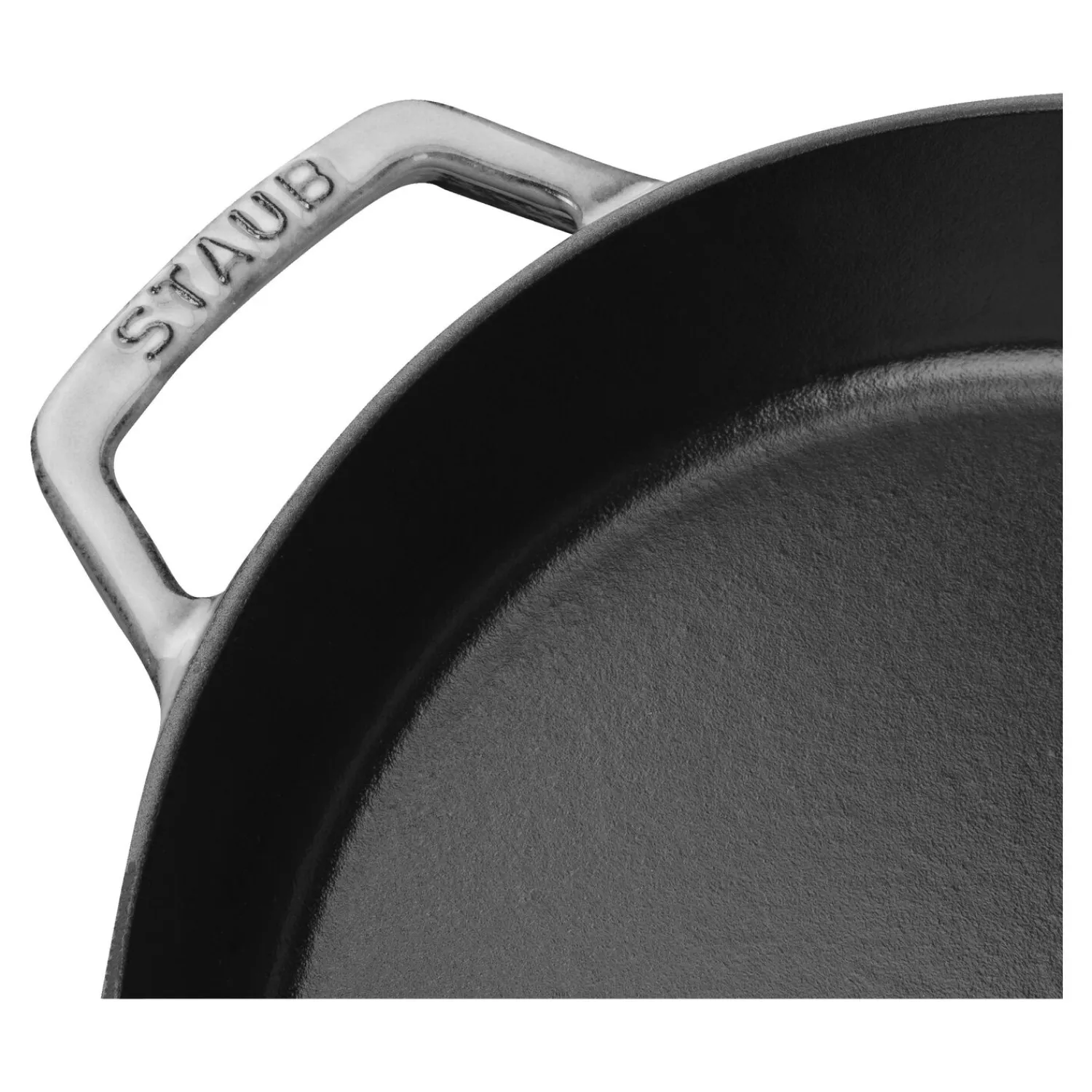 Staub Poêle avec 2 poignées 20 cm, Fonte, Gris graphite Online