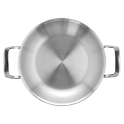 Demeyere Poêle avec 2 poignées 20 cm, Inox 18/10, Argent Sale