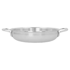 Demeyere Poêle avec 2 poignées 24 cm, Inox 18/10, Argent Discount