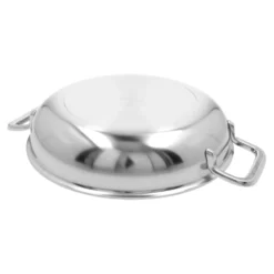 Demeyere Poêle avec 2 poignées 24 cm, Inox 18/10, Argent Discount