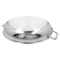Demeyere Poêle avec 2 poignées 32 cm, Inox 18/10, Argent New