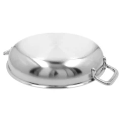 Demeyere Poêle avec 2 poignées 28 cm, Inox 18/10, Argent Hot