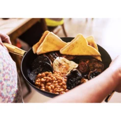 Staub Poêle Buster+Punch 28 cm, Fonte, Noir mat Outlet