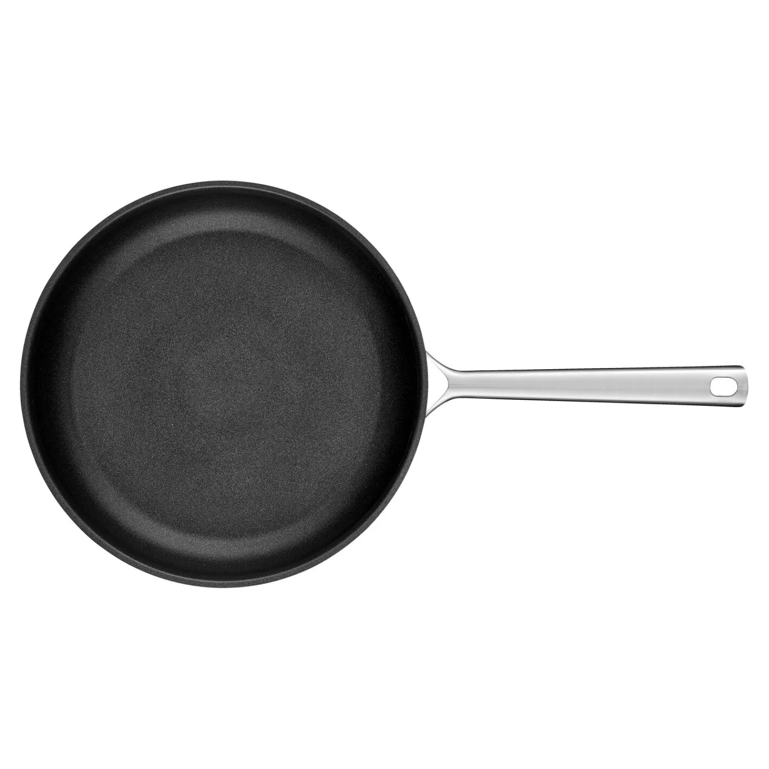 ZWILLING Poêle 24 cm, Acier inoxydable, Noir argenté Discount