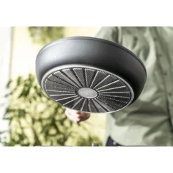 BALLARINI Poêle 24 cm, Aluminium, Noir mat Best