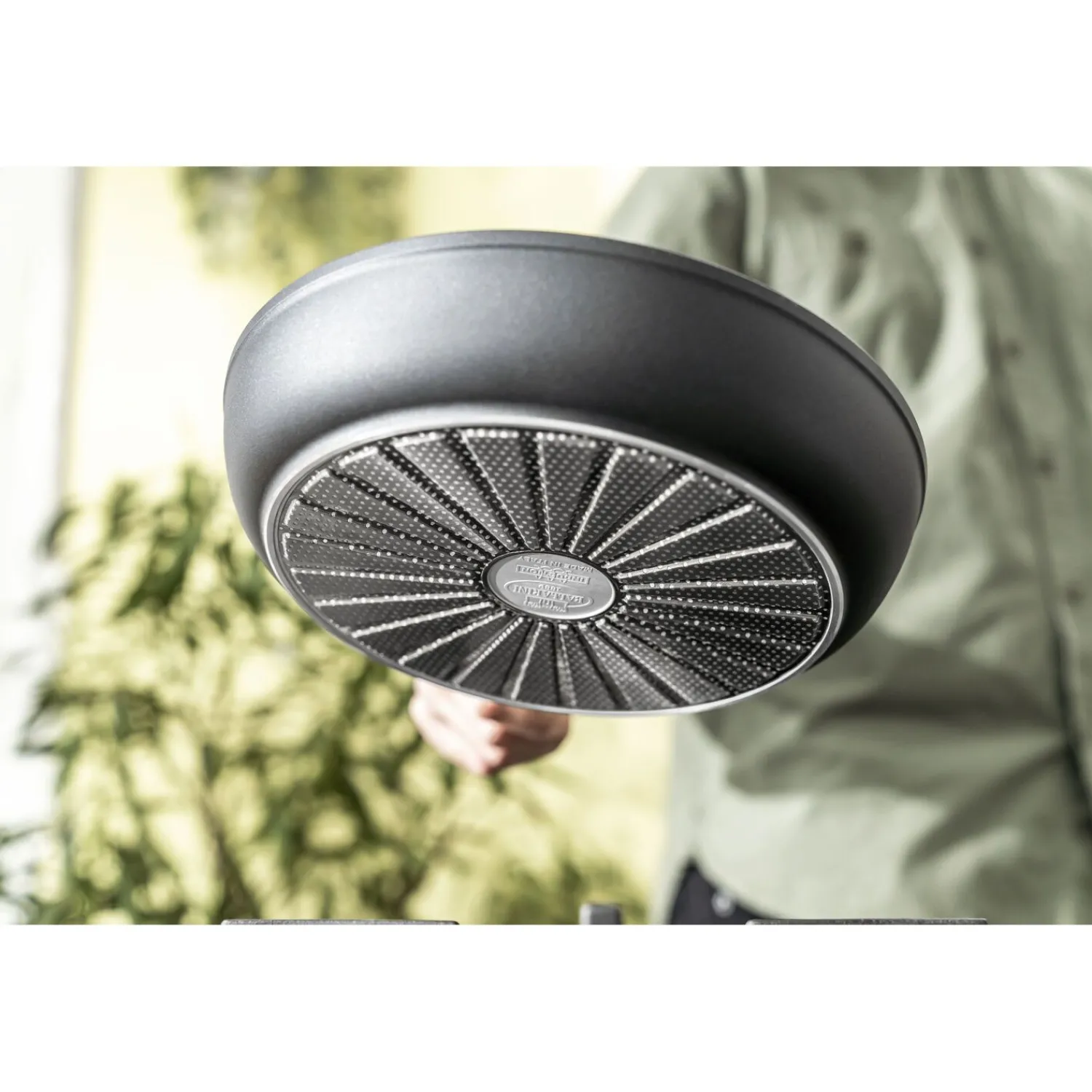 BALLARINI Poêle 24 cm, Aluminium, Noir mat Best