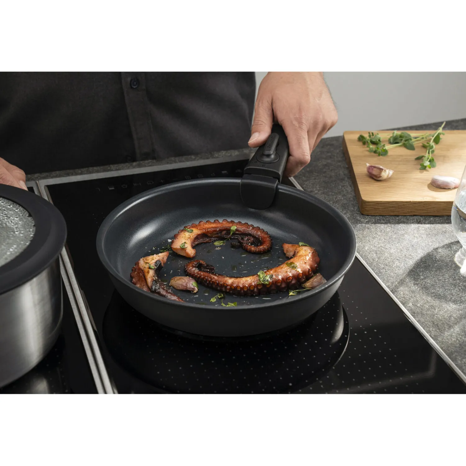 ZWILLING Poêle 20 cm, Aluminium, Noir mat New