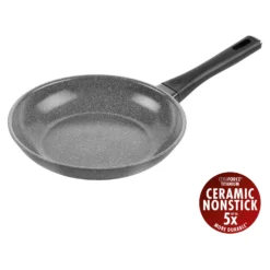 ZWILLING Poêle, 24 cm, Aluminium, Revêtement antiadhésif en céramique renforcée en titane Discount