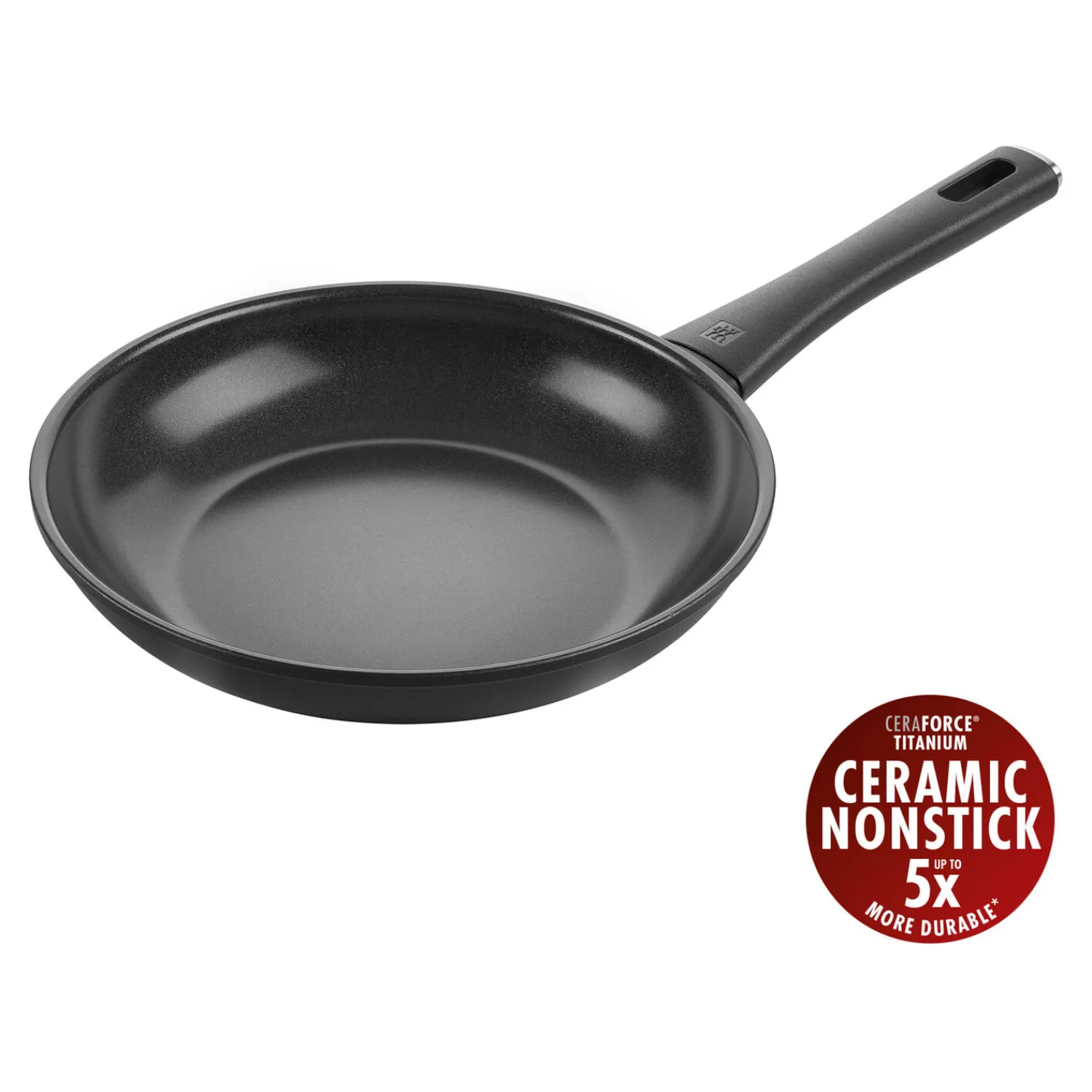 ZWILLING Poêle, 20 cm, Aluminium, Revêtement antiadhésif en céramique renforcée en titane Outlet
