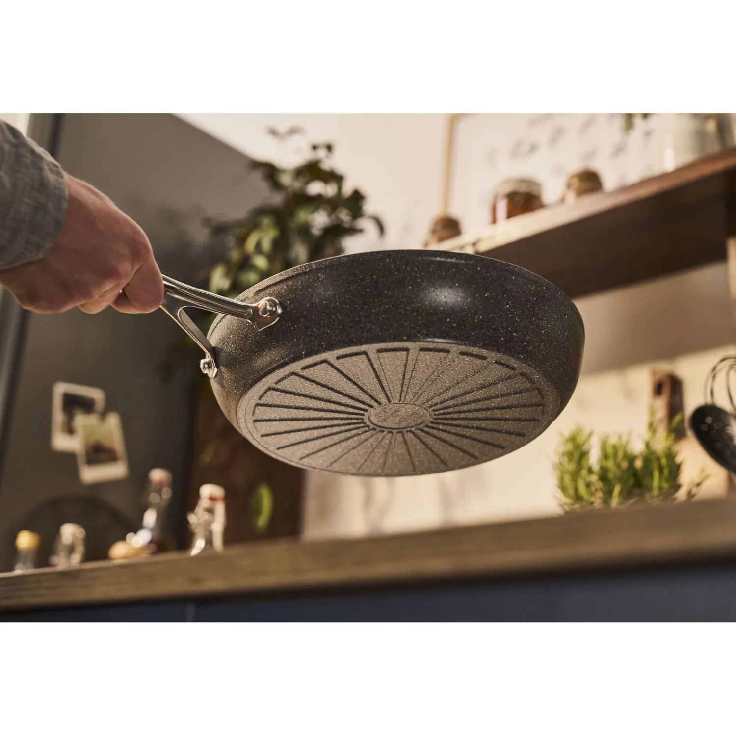 BALLARINI Poêle, 20 cm, Aluminium, Revêtement antiadhésif en céramique renforcée en titane Online