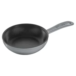Staub Poêle 16 cm, Fonte, Gris graphite