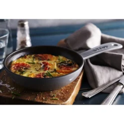Staub Poêle 16 cm, Fonte, Gris graphite