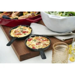 Staub Poêle 12 cm, Fonte, Noir mat Discount