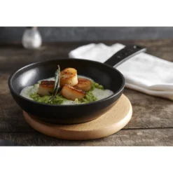 Staub Poêle 16 cm, Fonte, Noir mat Discount