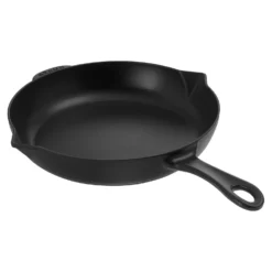 Staub Poêle 26 cm, Fonte, Noir mat Hot