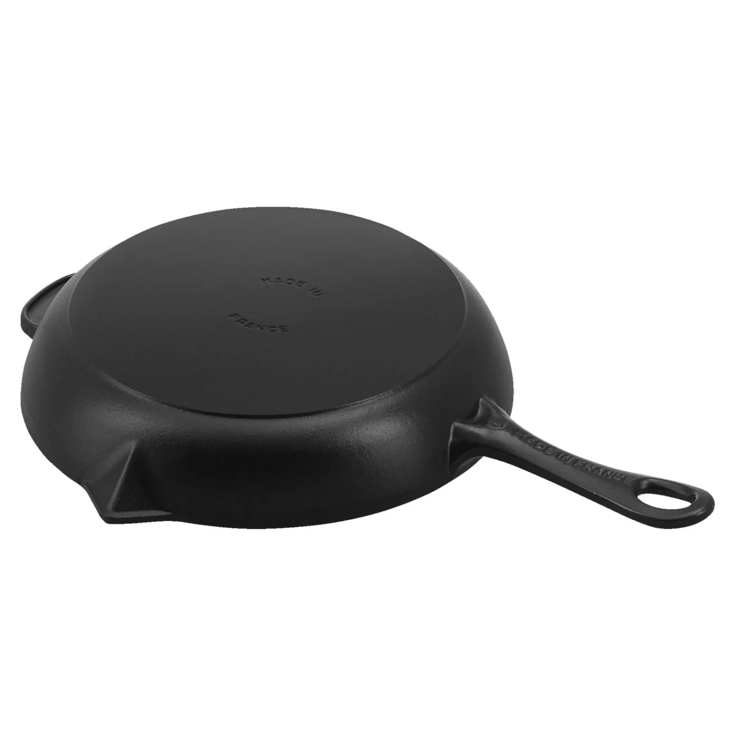 Staub Poêle 26 cm, Fonte, Noir mat Hot