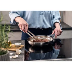 ZWILLING Poêle, 24 cm, Inox 18/10