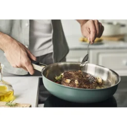 ZWILLING Poêle, 28 cm, Inox 18/10 Vert Outlet