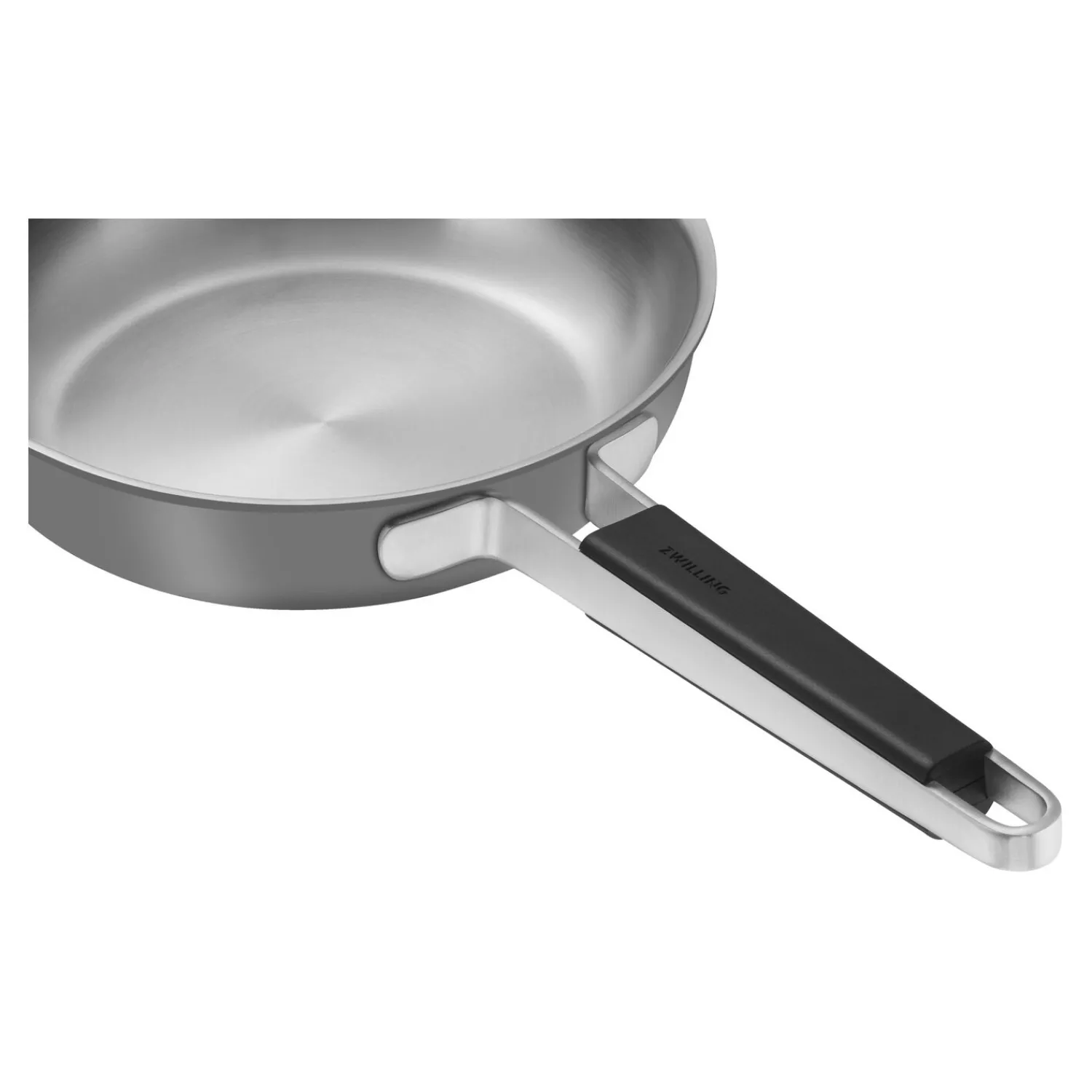 ZWILLING Poêle, 28 cm, Inox 18/10 Gris Hot