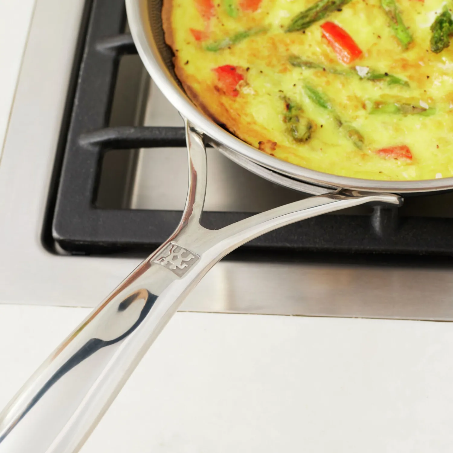 ZWILLING Poêle 20 cm, Inox 18/10, Argent New