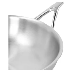 Demeyere Poêle 20 cm, Inox 18/10, Argent Discount