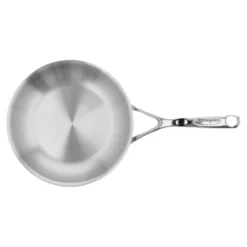 Demeyere Poêle 20 cm, Inox 18/10, Argent Discount