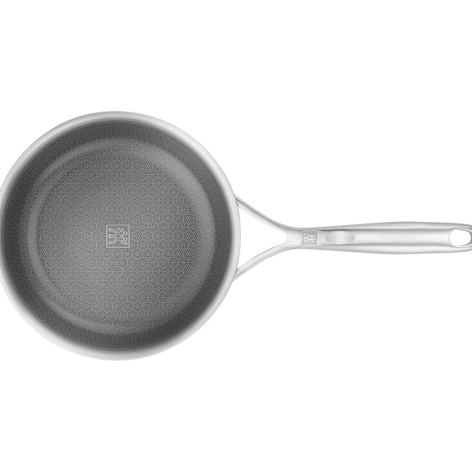 ZWILLING Poêle 24 cm, Inox 18/10, Argent