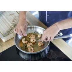 ZWILLING Poêle 28 cm, Inox 18/10, Argent