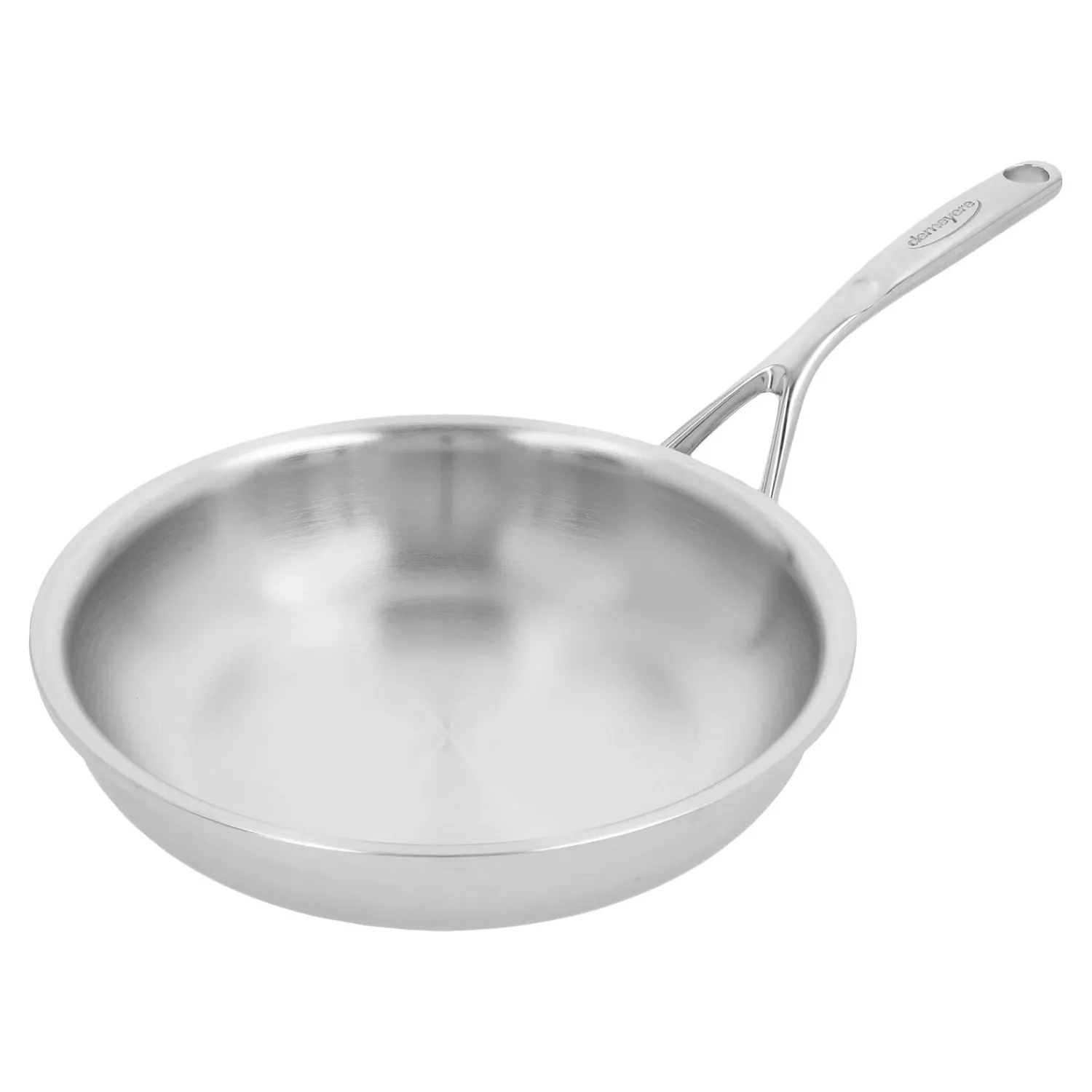 Demeyere Poêle 24 cm, Inox 18/10, Argent Discount